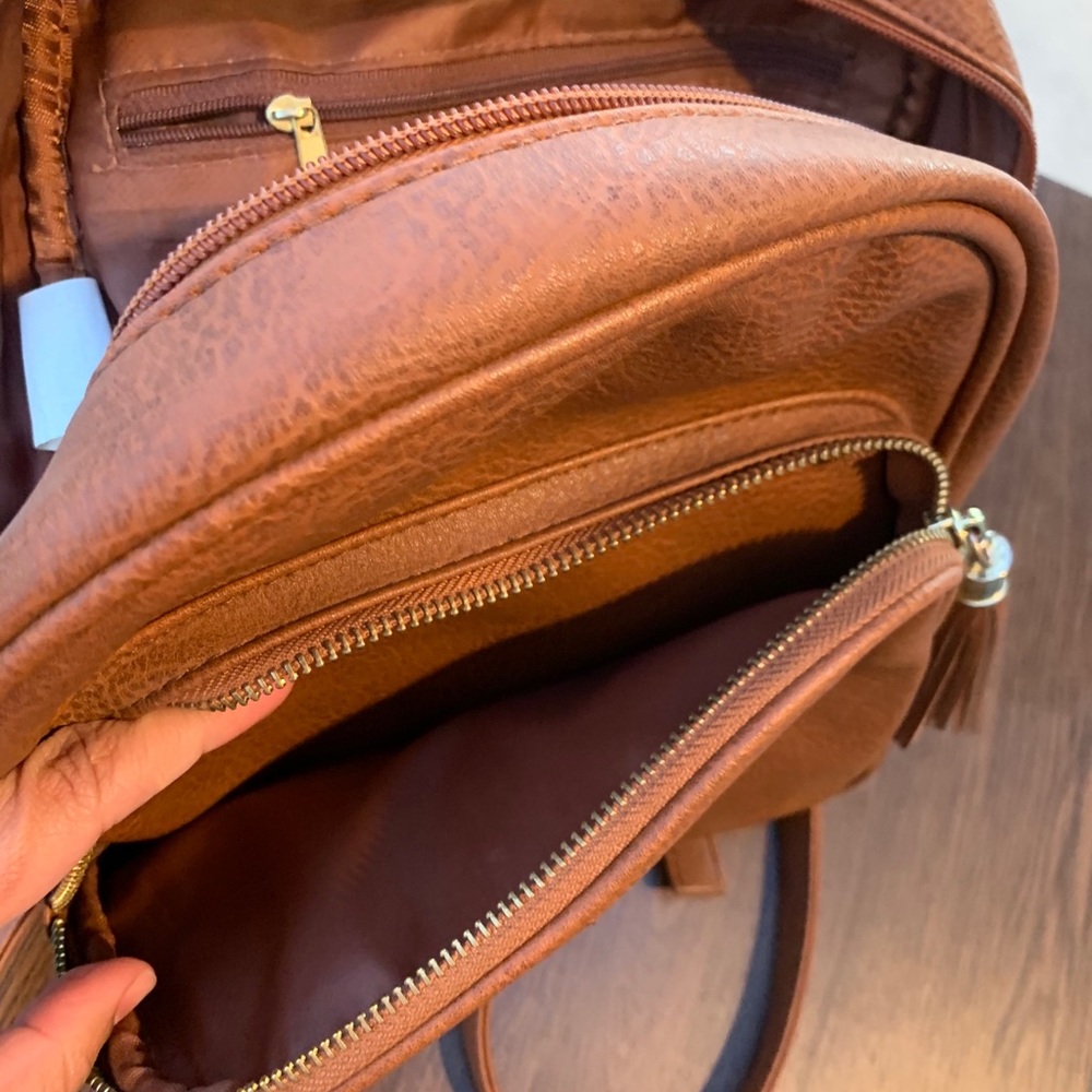 Brown Backpack - Picture 3 of 6